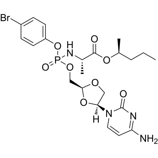 Fostroxacitabine bralpamide (MIV-818) 2129993-56-0
